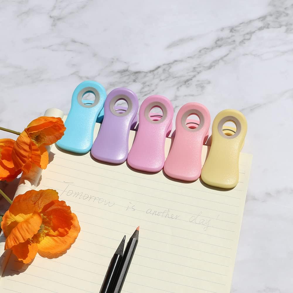 Magnetic Chip Clips 10pack Candy Colors, Grip & Seal