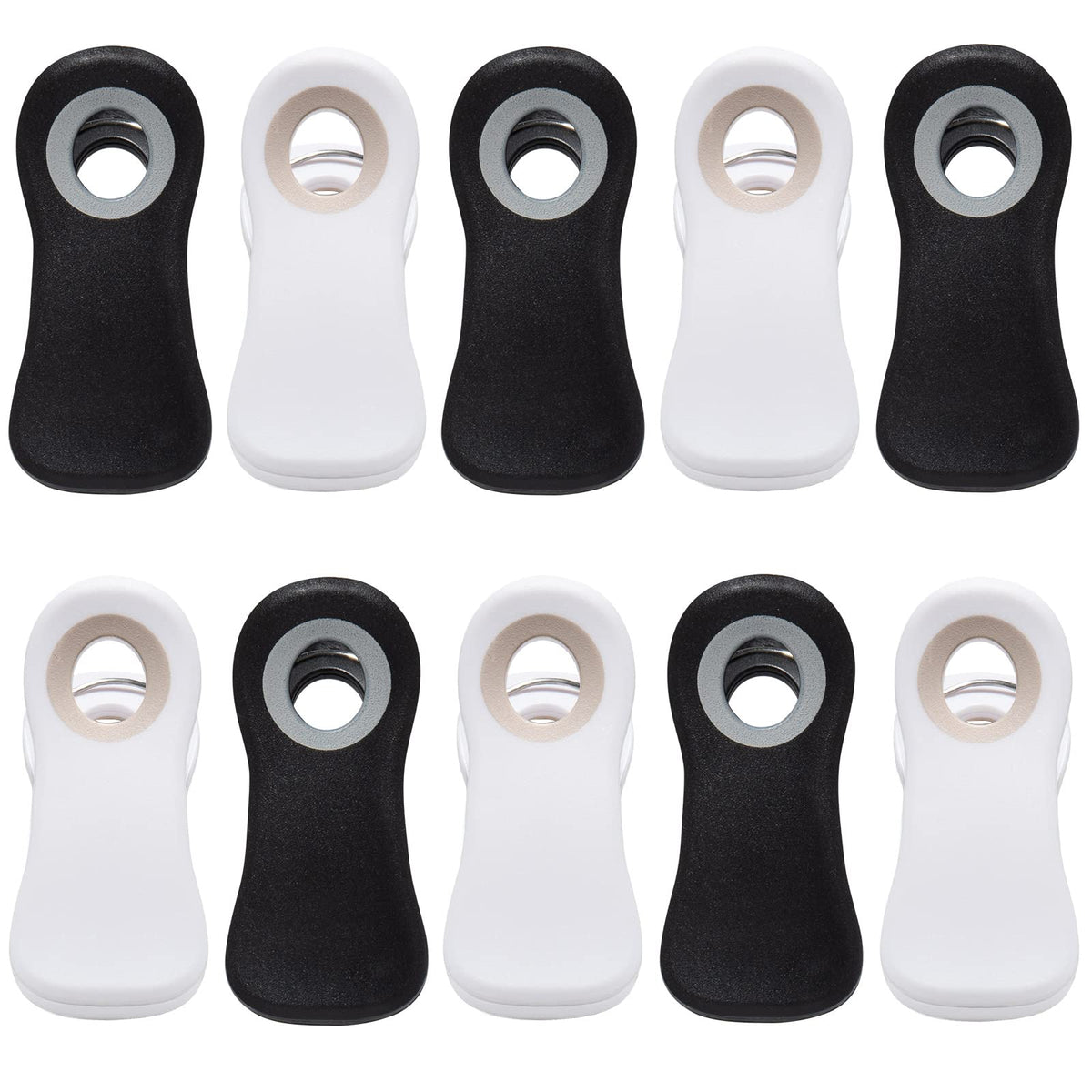 Magnetic Chip Clips 10pack Candy Colors, Grip & Seal