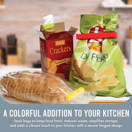 Linden Sweden Twixit Bag Clips - Keep Food Fresh, Stop Spillage Set of 20